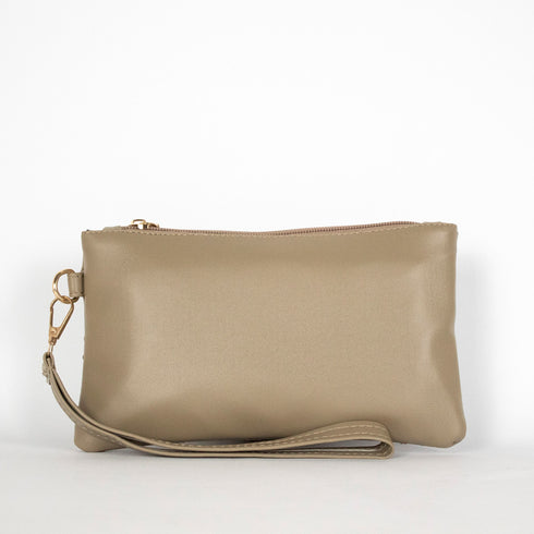 Rhombus Embroidery Accessories Pouch